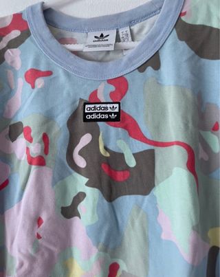 Camiseta Adidas Camuflaje Talla L