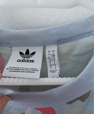 Camiseta Adidas Camuflaje Talla L