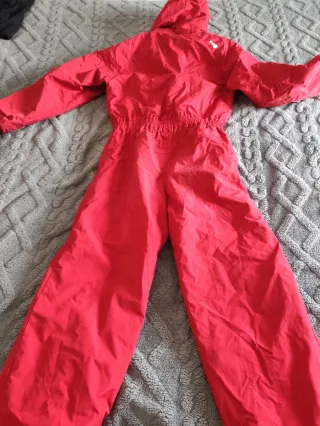 Mono de esquí rojo T10