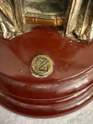 Antiche statuine argentate