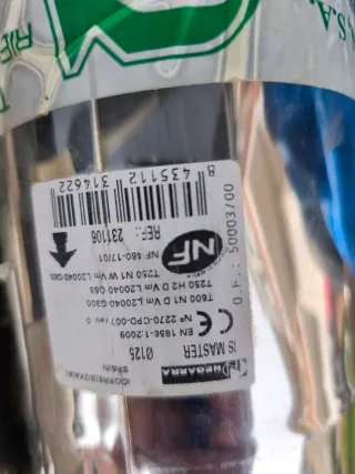 Tubo Acero Inoxidable 125mm IS MASTER