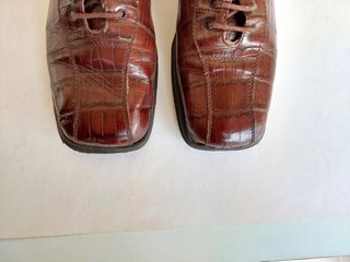 Mocassini vintage in pelle da donna numero 37