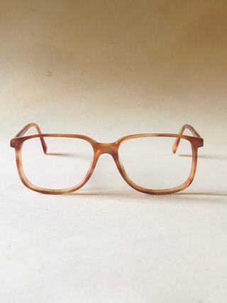 171 - Silhouette 3 Occhiali vintage miele rettang