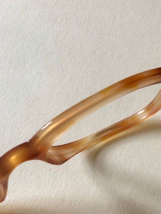 171 - Silhouette 3 Occhiali vintage miele rettang