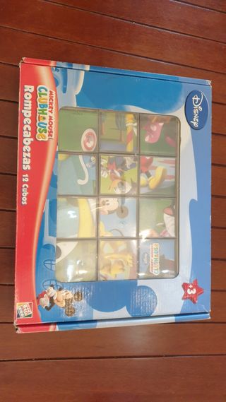 Puzzle Cubos Mickey Mouse Club House