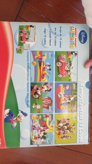 Puzzle Cubos Mickey Mouse Club House