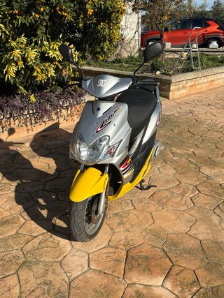 Yamaha Jog RR 2004 Plata/Amarillo