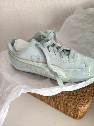 Zapatillas Puma Mujer Azul/Verde