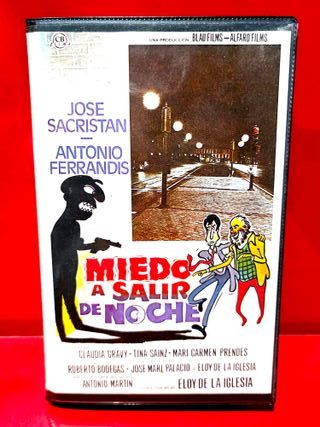 VHS Miedo a Salir de Noche (1980)