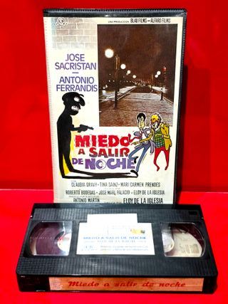 VHS Miedo a Salir de Noche (1980)