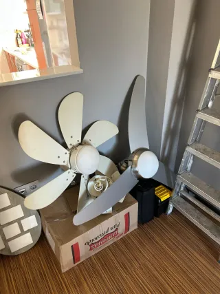 2 Ventiladores de techo