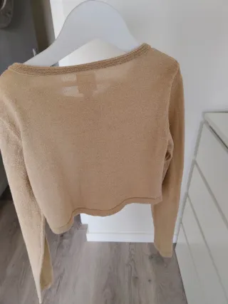 Chaqueta dorada niña talla 9-10