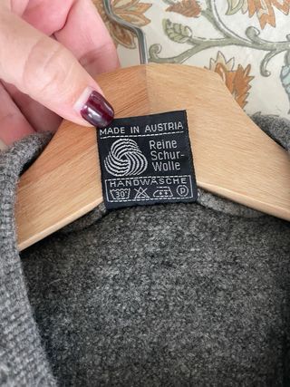 Chaleco Austriaco Gris Talla M