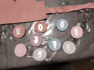 Coroncina compleanno con numeri 1-10