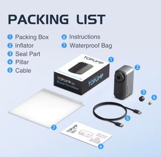 Bomba Inflador Portátil para Rueda Bici