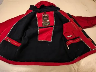Anorak Anapurna Rojo granate Talla L