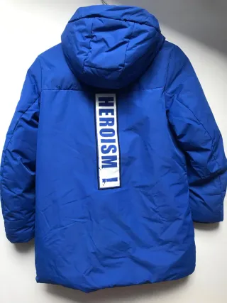 Chaqueta plumas adolescente Balabala azul