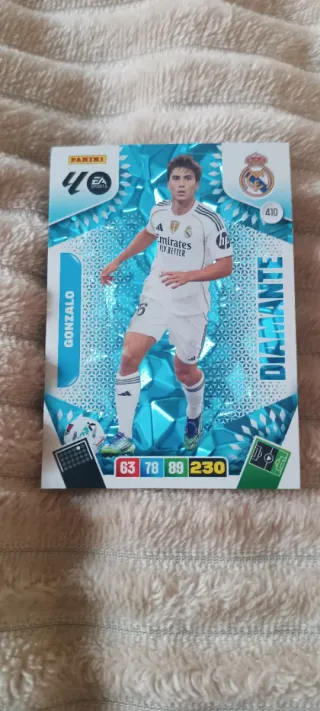 Cromo Gonzalo Diamante Panini 40 EA Sports
