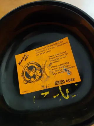 Máscara MSA con bote y filtro