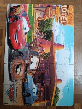 Puzzles y Juegos Cars 13 Puzzles + Domino + Memo