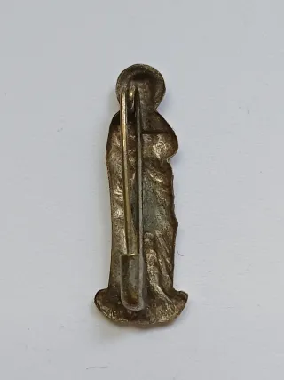 Broche antiguo religioso