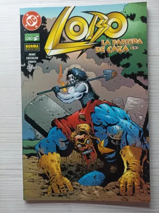 2 comics Lobo la partida de caza
