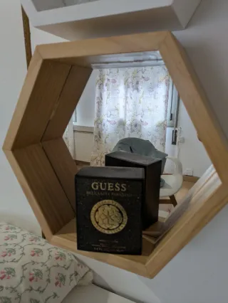 Estantería Panal de Abeja Madera