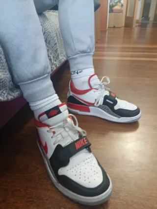 Nike Air Jordan Legacy 312 Low Rojo Blanco