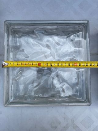 Bloques de vidrio decorativos