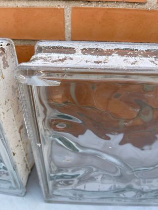 Bloques de vidrio decorativos