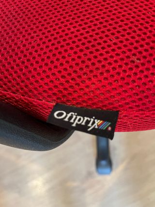 Silla de escritorio Ofriprix roja