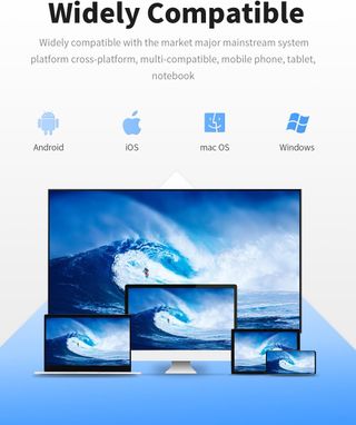 Dongle HDMI Inalámbrico 1080P, Dongle de Pantalla