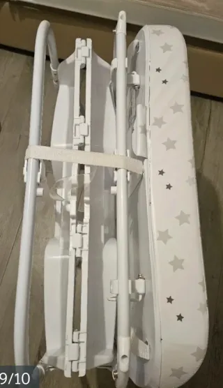 Bañera y cambiador bebé estrellas