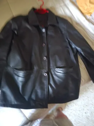 Chaqueta de piel para hombre