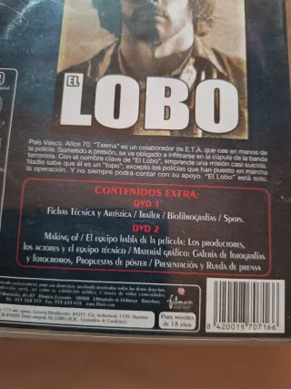 DVD El Lobo (Eduardo Noriega)