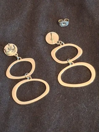 Pendientes mujer dorados y plateados