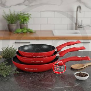 Tris padelle in pietra lavica royaltyline