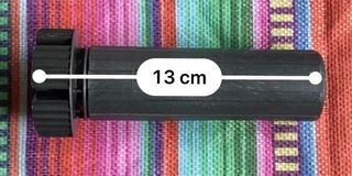 4 Patas regulables de plástico para muebles