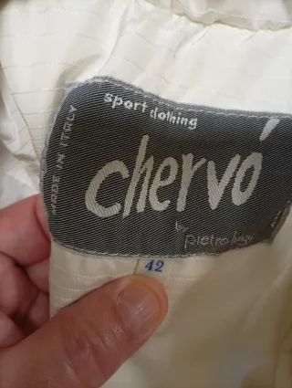 Mono de nieve blanco mujer. Talla 42.