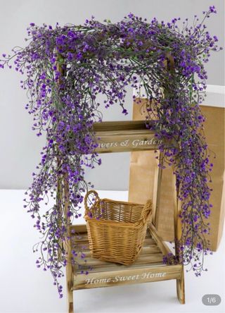 9 Guirnaldas/vid de Flores Artificiales.