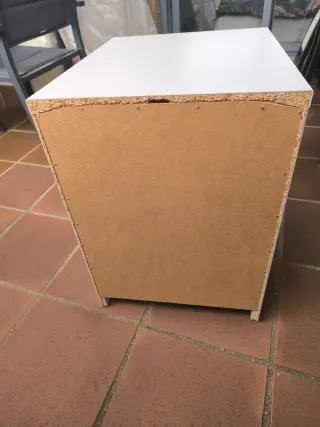 Comodino IKEA MALM bianco