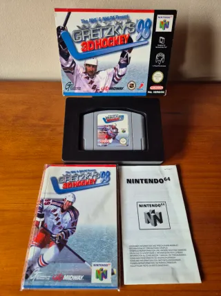 Wayne Gretzky's 3D Hockey '98 COMPLETO Y ORIGINAL