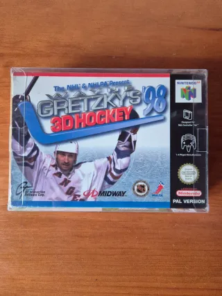 Wayne Gretzky's 3D Hockey '98 COMPLETO Y ORIGINAL