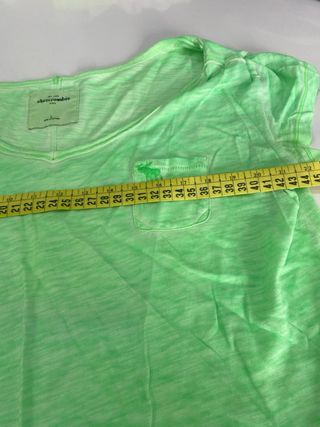 Camiseta Abercrombie Kids Verde Talla L
