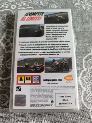Moto GP PSP Namco Racing (SIN MANUAL)
