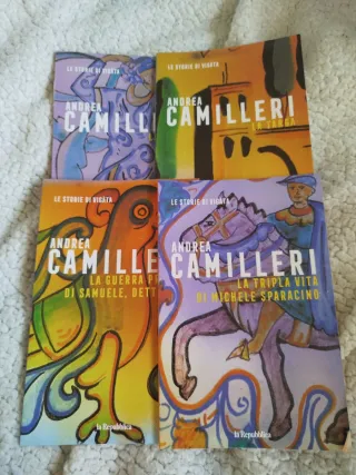 Andrea Camilleri - Le Storie di Vigata - 4 libri