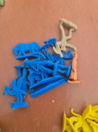 Lote Montaplex Soldados y Aviones Años 70/80