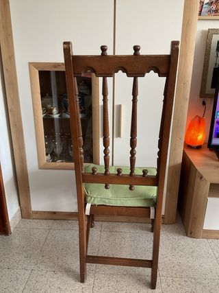 Sillas y sillones madera torneada