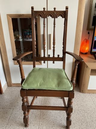 Sillas y sillones madera torneada
