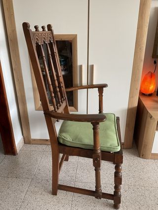 Sillas y sillones madera torneada